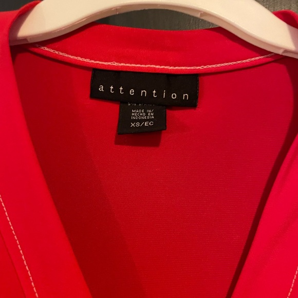 Red Mini Dress - Picture 3 of 3